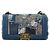 Borsa a tracolla Chanel Boy Medium in blu - vista 2