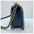 Borsa a tracolla Chanel Boy Medium in blu - vista 6