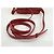 Borsa a tracolla Yves Saint Laurent Vicky Rosso - vista 9