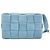 Borsa a tracolla Bottega Veneta Cassette - Blue - vista 3