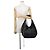Borsa a tracolla Loewe Squeeze Medium Melona Palam Nero - vista 4
