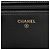 Chanel Black Velour Chain Wallet - view 12