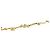 Collana di strass Chanel I LOVE COCO D'oro - vista 2