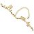 Collana di strass Chanel I LOVE COCO D'oro - vista 5