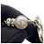 Collana Chanel in strass argento - vista 6