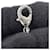 Collana Chanel in strass argento - vista 7