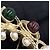 Spilla a cuore Chanel con strass e pietre colorate D'oro - vista 6