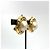 Orecchini a clip cerchio vintage Chanel Bianco D'oro - vista 2