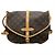 Borsa a tracolla Louis Vuitton Saumur 30 Marrone - vista 2