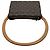 Borsa a mano Louis Vuitton Looping MM Marrone - vista 4