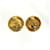 Orecchini a clip Chanel Coco Mark Circle D'oro  - vista 5