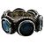 Anello GUCCI Interlocking G con cristalli Swarovski Argento - vista 2