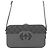 Borsa a tracolla Gucci GG Supreme in pelle Marrone Nero