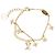 Bracciale con ciondoli in oro Louis Vuitton D'oro