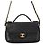 Borsa a tracolla con catena Chanel Matelassé Nero