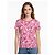 T-shirt Moschino Teddy Bear e Logo Rosa Branco - vista 4