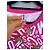 T-shirt Moschino Teddy Bear e Logo Rosa Branco - vista 8