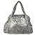 Borsa Chanel Unlimited CC Coco Mark Logo Nero Argento - vista 2