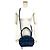 Bottega Veneta Borsa a tracolla The Swoop Blu navy - vista 12
