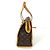 Borsa Tote Louis Vuitton Popincourt O Marrone - vista 2