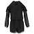 Michael Kors Jumpsuit mit Cold-Shoulder und Rüschen aus schwarzem Polyester
