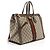 Borsa Tote Grande con Zip Gucci GG Supreme Ophidia Marrone Beige - vista 2