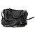 Borsa Tote Burberry Ellers traforata Medium in pelle nera Nero