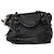 Borsa Tote Burberry Ellers traforata Medium in pelle nera Nero - vista 3