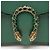 Borsa a tracolla Dionysus Medium in pelle e cristalli Gucci Verde - vista 10