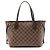 Louis Vuitton Damier Ebene Neverfull PM Tote Braun