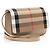 Borsa a tracolla Burberry Madison Check Marrone Beige - vista 2