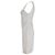 Vestido midi con recortes Diane Von Furstenberg en rayón blanco Crudo - vista 2