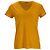 Camiseta de cuello en V Michael Kors en algodón amarillo