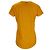 Camiseta de cuello en V Michael Kors en algodón amarillo - vista 3