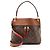 Borsa a tracolla Louis Vuitton Monogram Canvas Tuileries Besace Marrone
