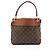 Borsa a tracolla Louis Vuitton Monogram Canvas Tuileries Besace Marrone - vista 3