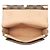 Cartera con cadena Louis Vuitton Damier Ebene Vavin Castaño Beige - vista 7