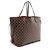Louis Vuitton Damier Ebene Neverfull GM Tote Braun - Ansicht 2