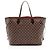 Louis Vuitton Damier Ebene Neverfull GM Tote Braun - Ansicht 3