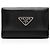 Portachiavi Prada Saffiano 6 Nero