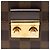 Borsa a tracolla Louis Vuitton Damier Ebene Croisette Marrone - vista 9