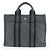 Borsa Tote Hermès Fool Toe PM in cotone Marrone - vista 2