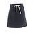 Falda de jersey jacquard de poliéster con estampado GG de Gucci Negro