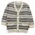 Céline CELINE Shetland Logo Button Nordic Pattern Wool Knit Mehrfarben  - Ansicht 1