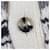 Céline CELINE Shetland Logo Button Nordic Pattern Wool Knit Mehrfarben  - Ansicht 4