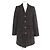 Dolce & Gabbana Abrigo de tweed con estampado de leopardo Dolce&Gabbana Negro