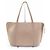 Autre Marque Felisi All Leather Tote Bag Beige