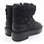 Chanel COCO Mark gesteppte Leder- Stiefeletten Schwarz - Ansicht 3