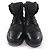 Chanel COCO Mark gesteppte Leder- Stiefeletten Schwarz - Ansicht 4