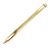 Cartier Trinity Stripe Pattern Ballpoint Pen Golden
